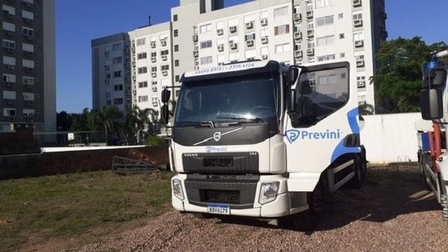 Veículo da frota da Previni, em registro do acervo da empresa