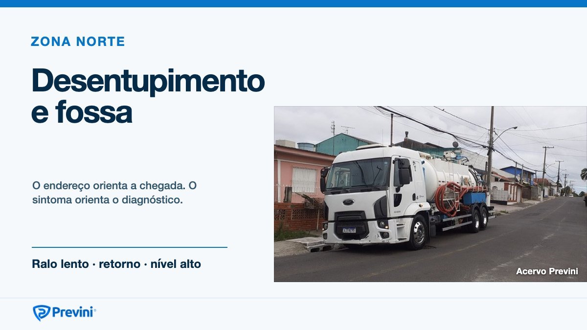 Desentupidora e limpa-fossa na Zona Norte de Porto Alegre: guia para empresas