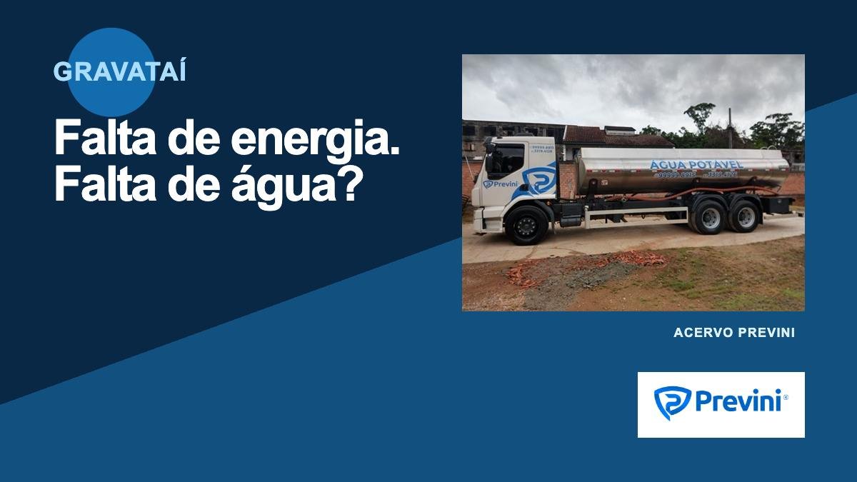 Caminhão-pipa em Gravataí: como se preparar para interrupções